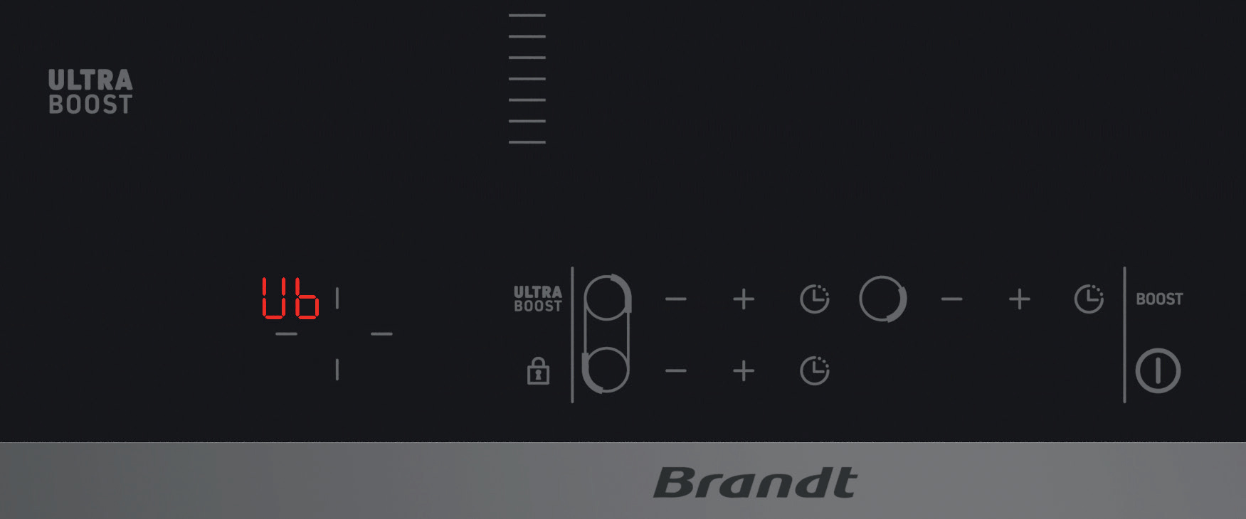 Plaque induction BPI6428UB - Brandt Electroménager