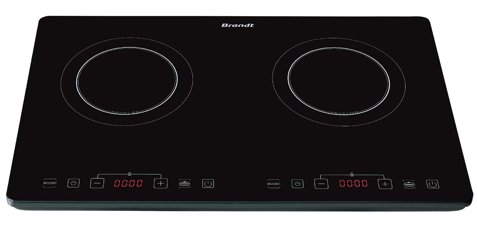 BRANDT TI2FSOFT - Plaque induction posable - 2 feux - 3400 W