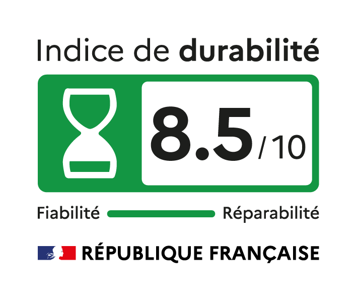 Indice de durabilité 8,5
