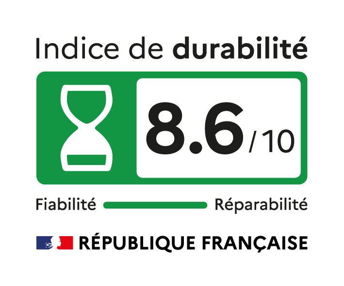 Indice de durabilité Ouverture douce